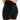 Women's black biker shorts