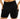 Women's black biker shorts